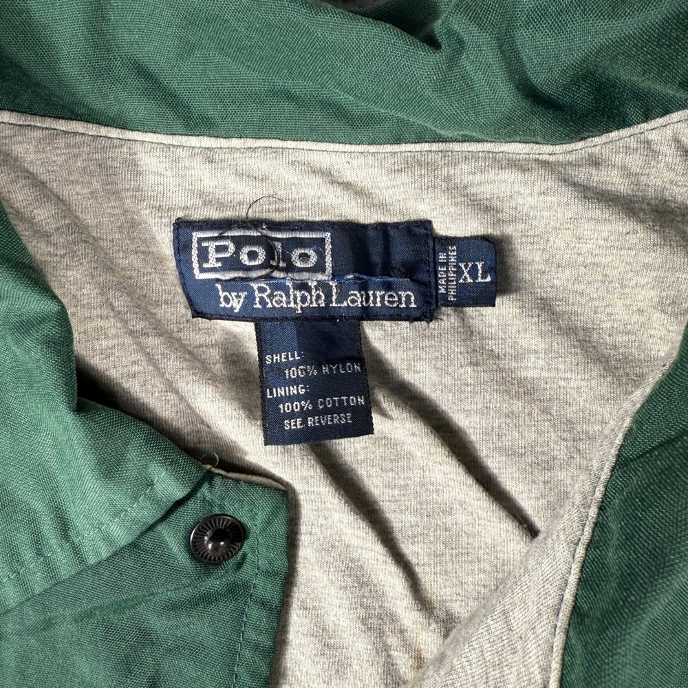 Vintage Polo Ralph Lauren Jacket Size XL Collegiate Spellout Logo Coaches 90s‎ - Picture 4 of 9